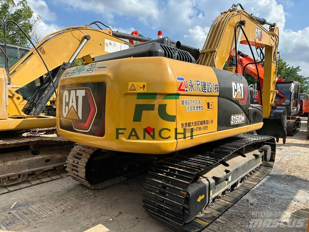 CAT 313 Vidutinės galios ekskavatoriai 7-12 t