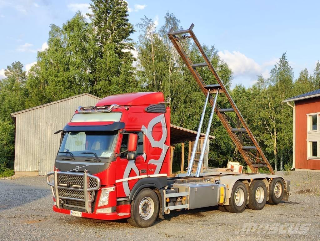 Volvo FM 500 Konteinerių nuožulnaus pakėlimo ant platformos krautuvai