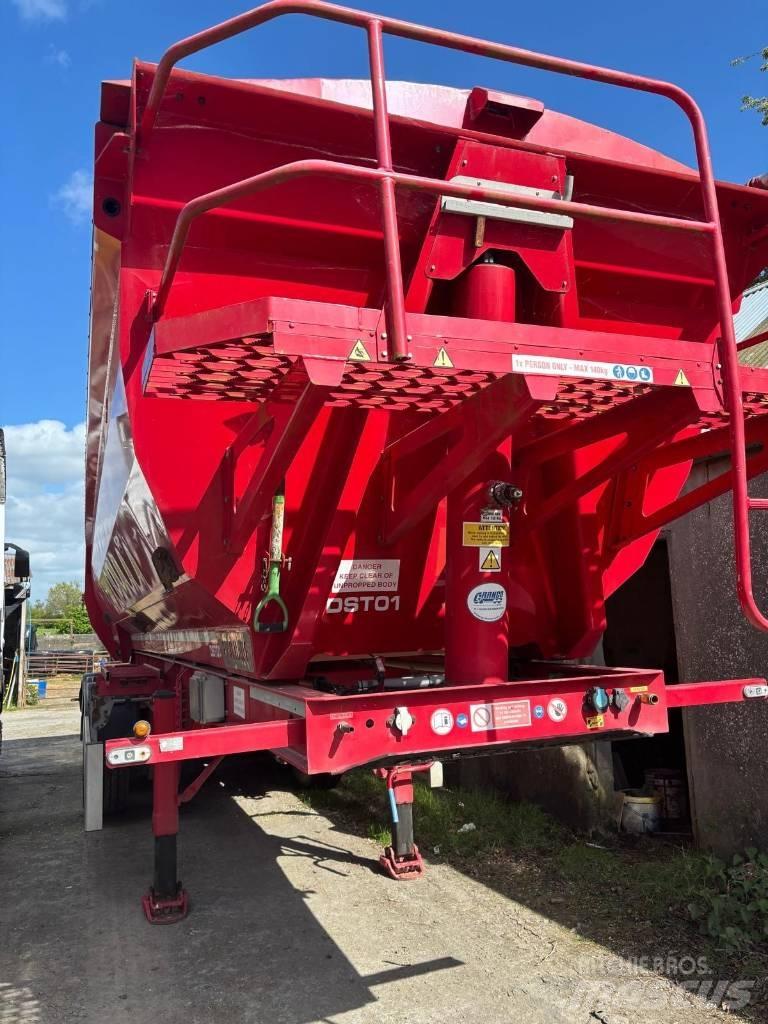 Fruehauf Halfpipe Savivartės puspriekabės