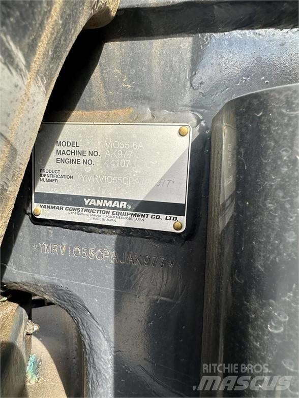 Yanmar VIO55-6A Mini ekskavatoriai < 7 t