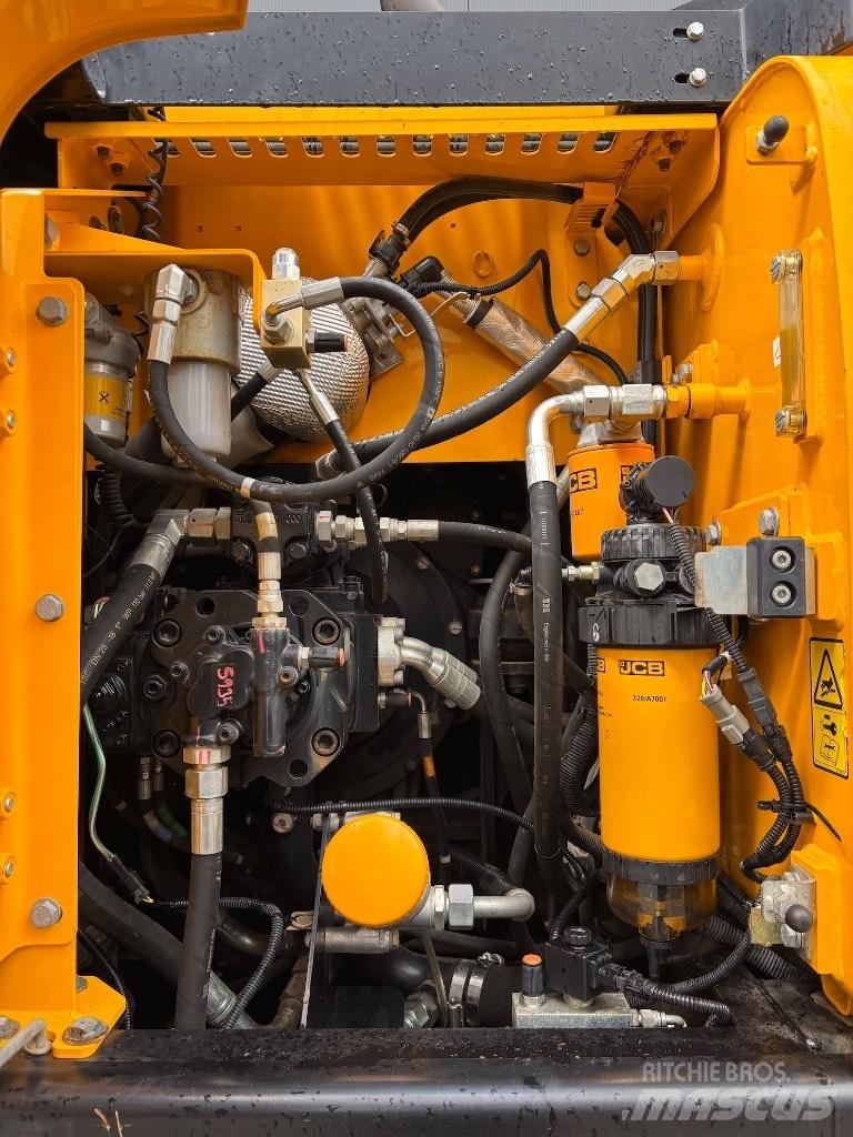 JCB JS 145 W - 160 W Ratiniai ekskavatoriai