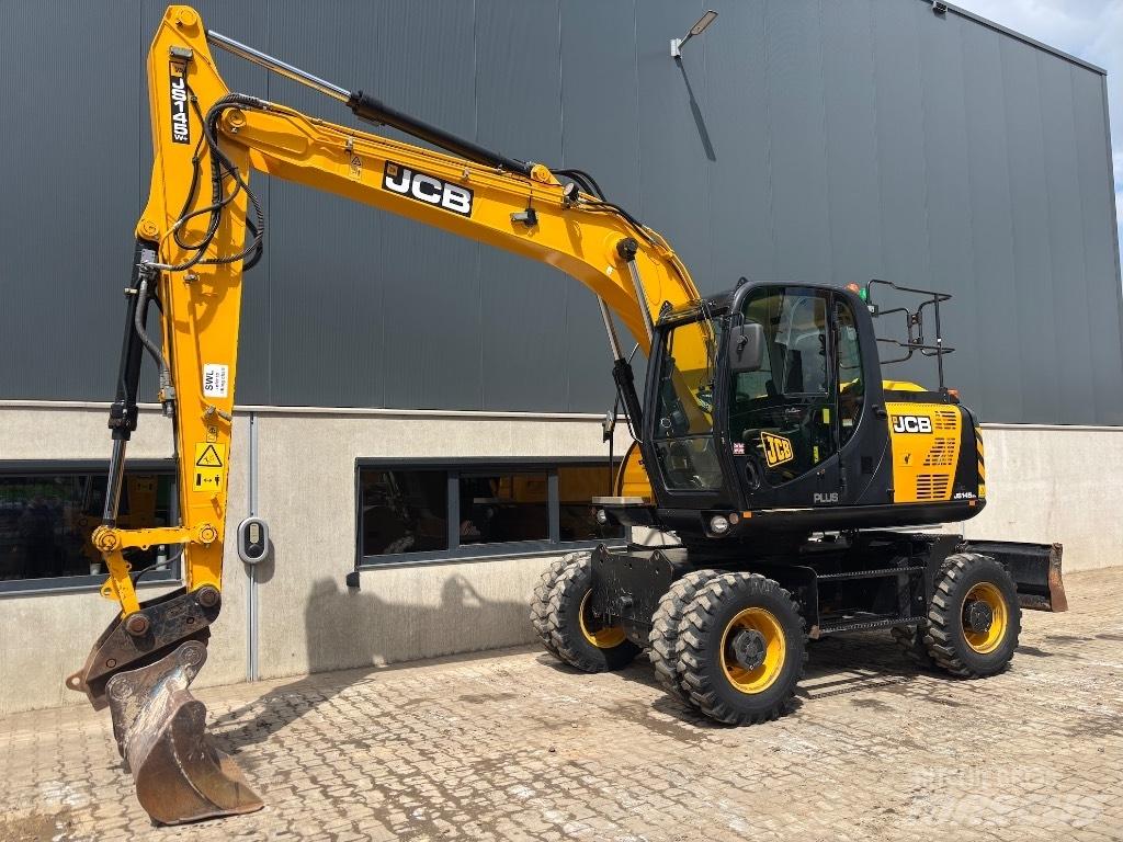 JCB JS 145 W - 160 W Ratiniai ekskavatoriai