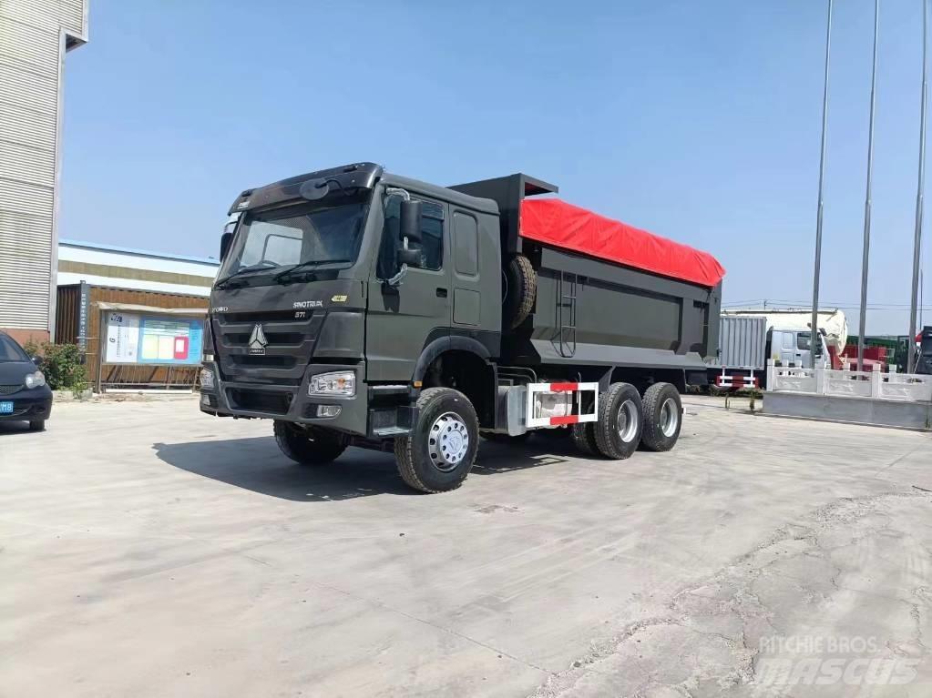 Howo 371 6x4 Savivarčių priekabų vilkikai