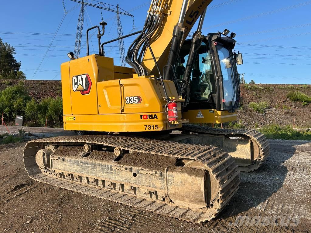 CAT 335 Vikšriniai ekskavatoriai