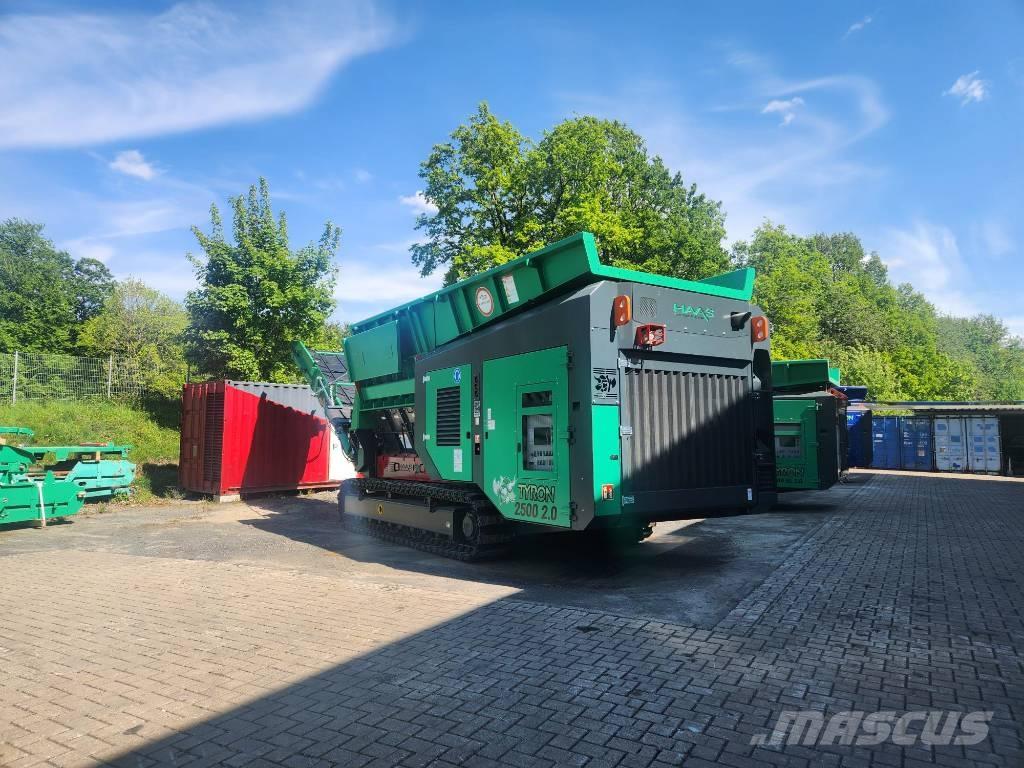 Haas 2500 2,0 Mobilūs smulkintuvai