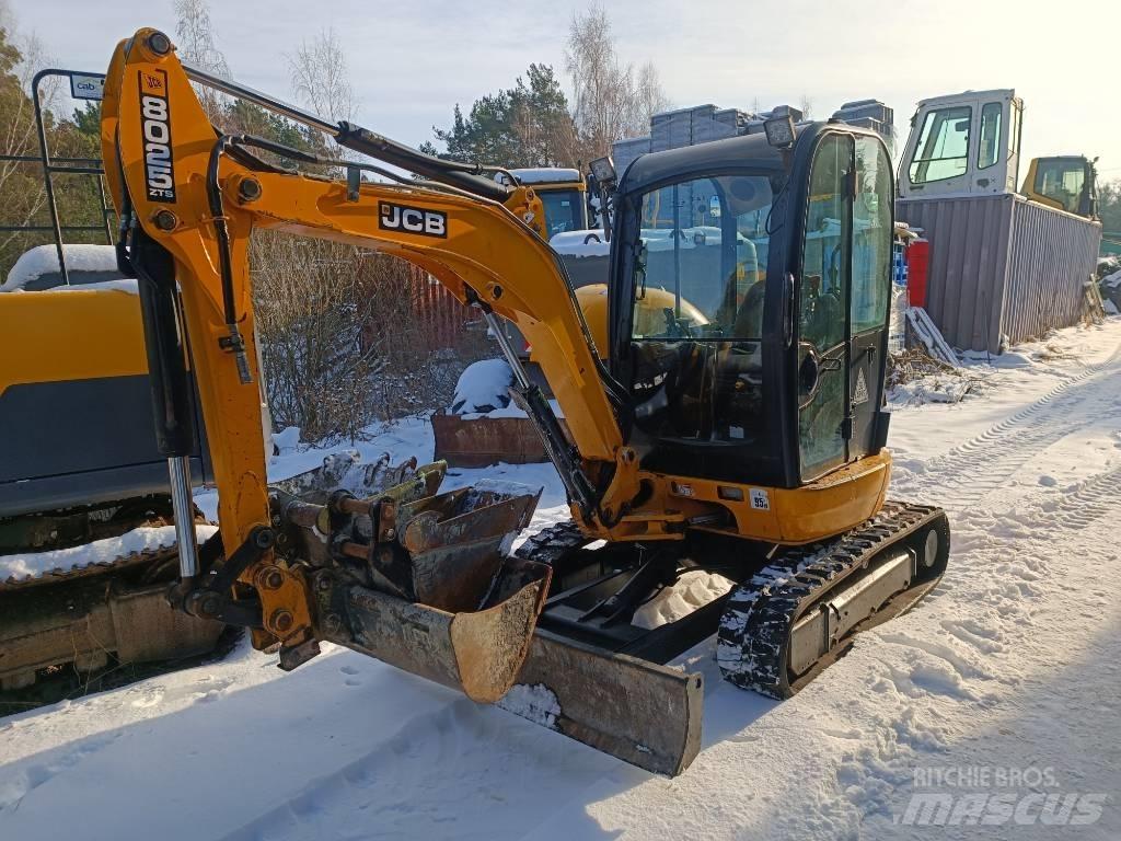 JCB 8025 ZTS Vikšriniai ekskavatoriai