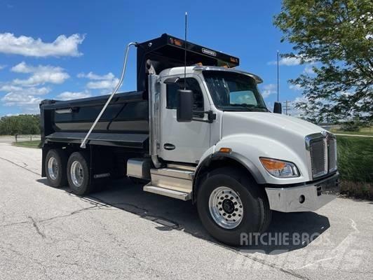 Kenworth T 480 Savivarčių priekabų vilkikai