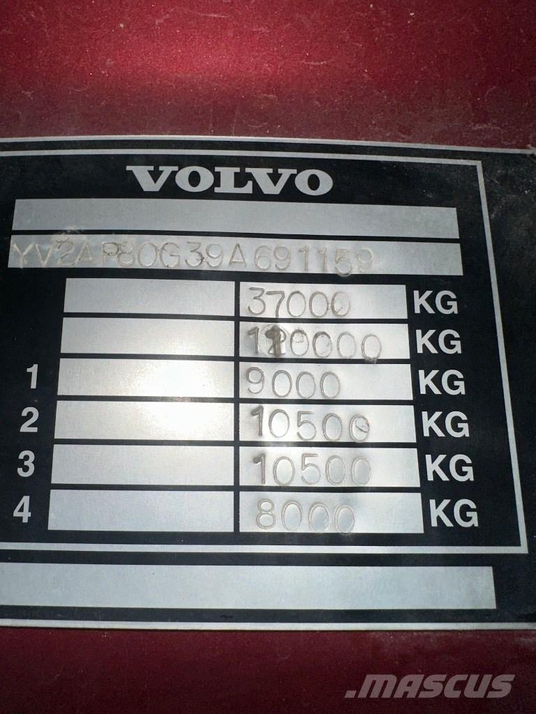 Volvo FH16 600 8x4*4 Naudoti vilkikai