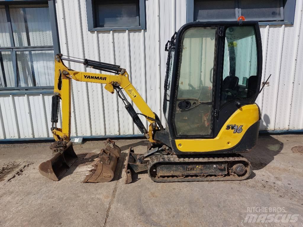 Yanmar SV 16 Mini ekskavatoriai < 7 t