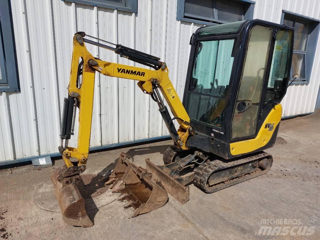 Yanmar SV 16 Mini ekskavatoriai < 7 t