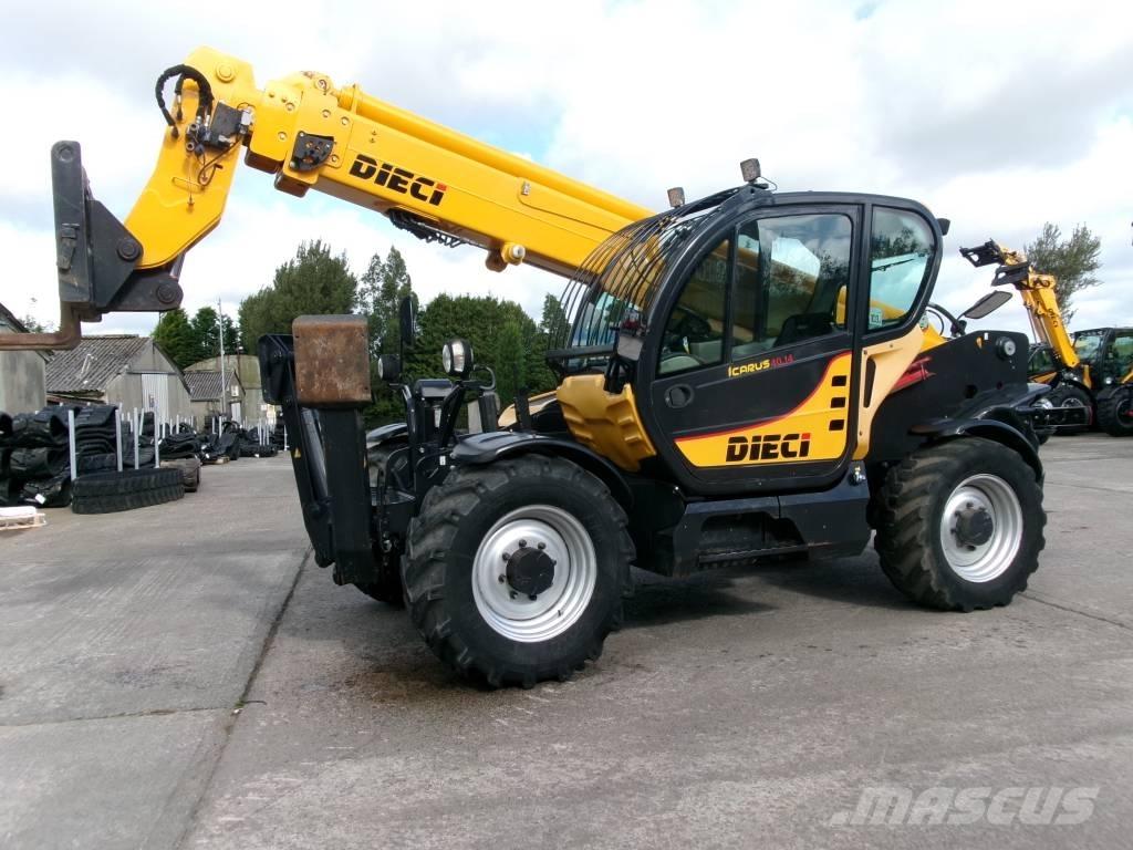 Dieci Icarus 40.14 Teleskopiniai krautuvai