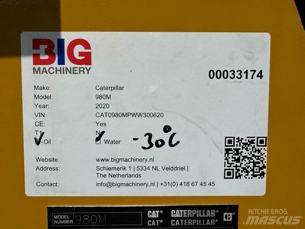 CAT 980M Naudoti ratiniai krautuvai