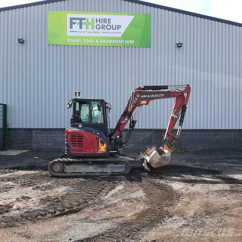 Yanmar Vio 50 Mini ekskavatoriai < 7 t