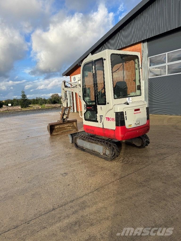 Takeuchi TB 016 Mini ekskavatoriai < 7 t