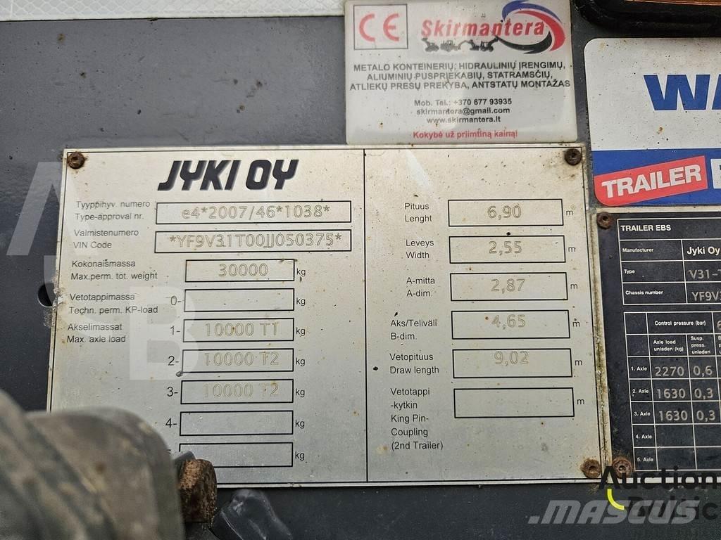 Jyki V31 Naudoti miškovežiai (Forvarderiai)