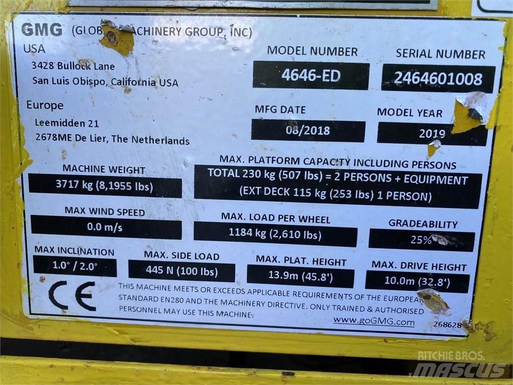 GMG 4646-ED Žirkliniai keltuvai