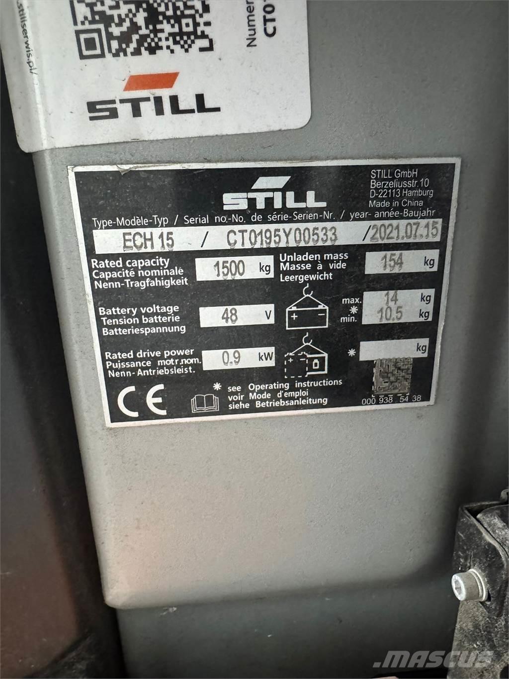 Still ECH 15 Rankiniai vėžimėliai