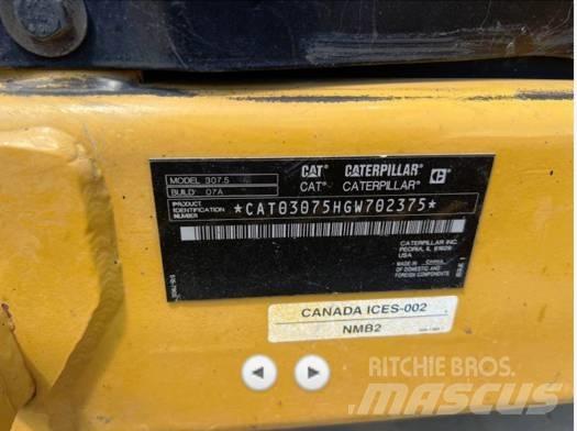 CAT 307.5 Vikšriniai ekskavatoriai