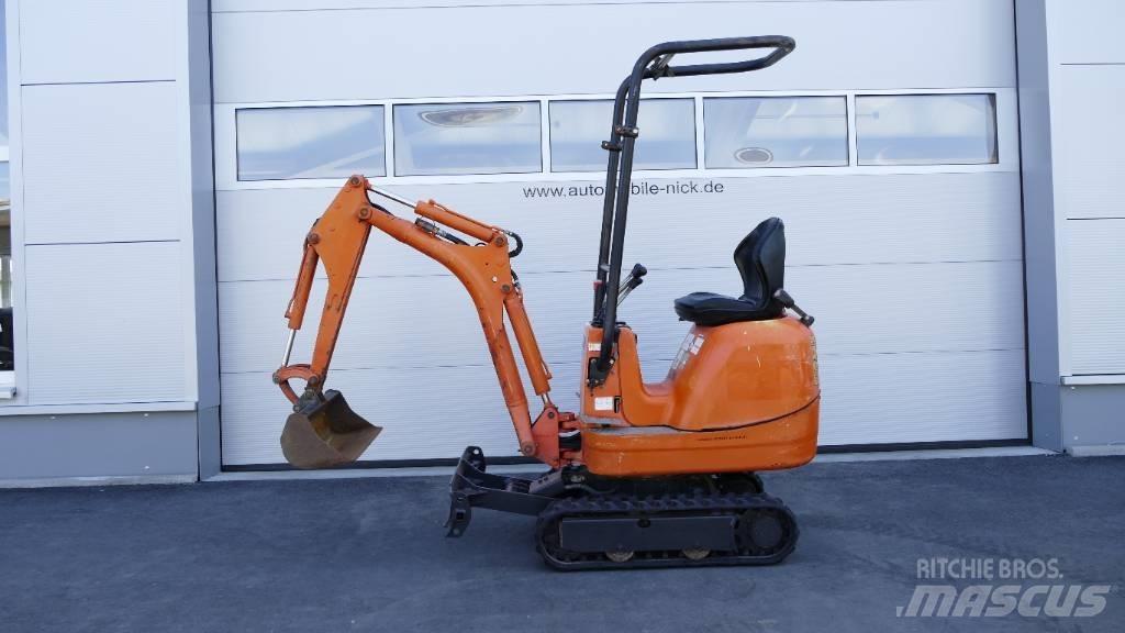 JCB 8008 CTS Mini ekskavatoriai < 7 t