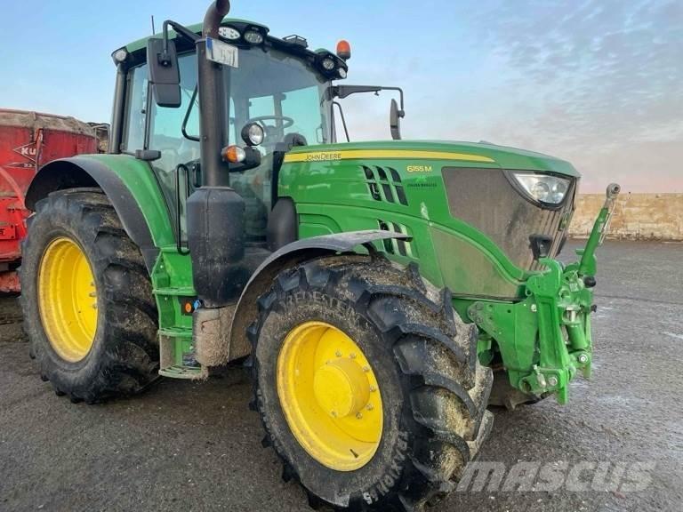 John Deere 6155M Traktoriai
