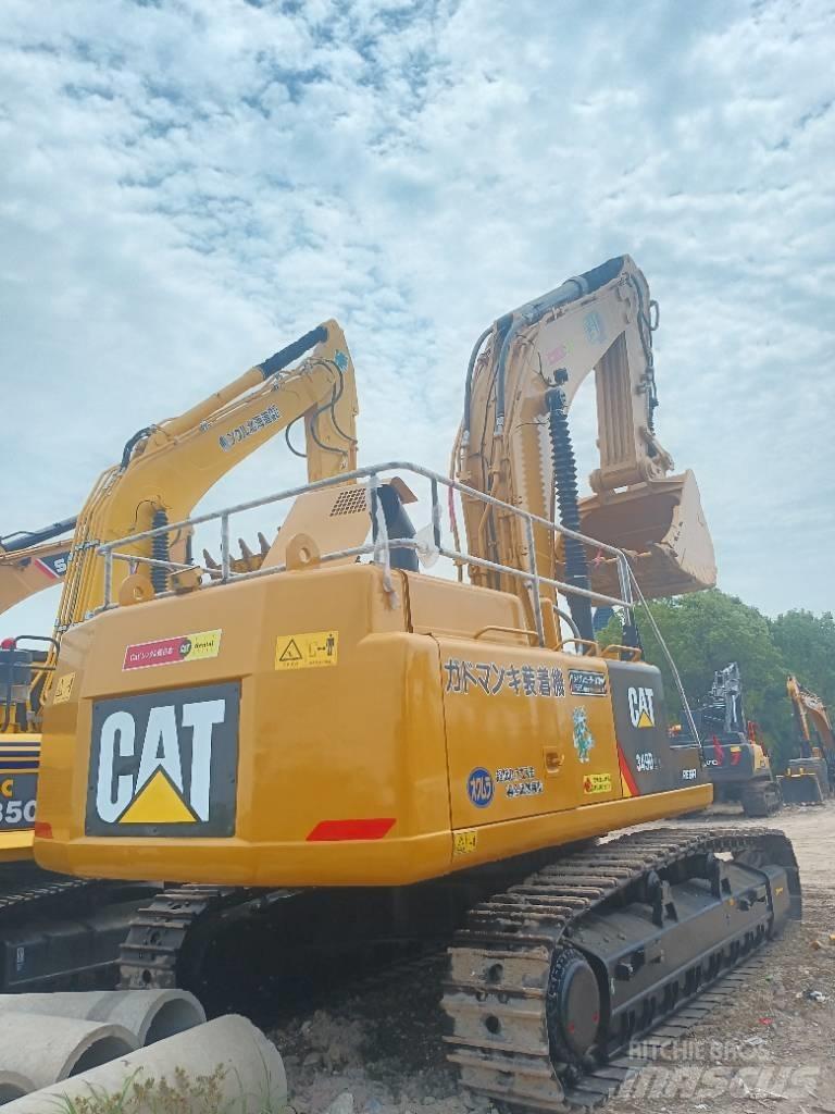CAT 349D2L Vikšriniai ekskavatoriai