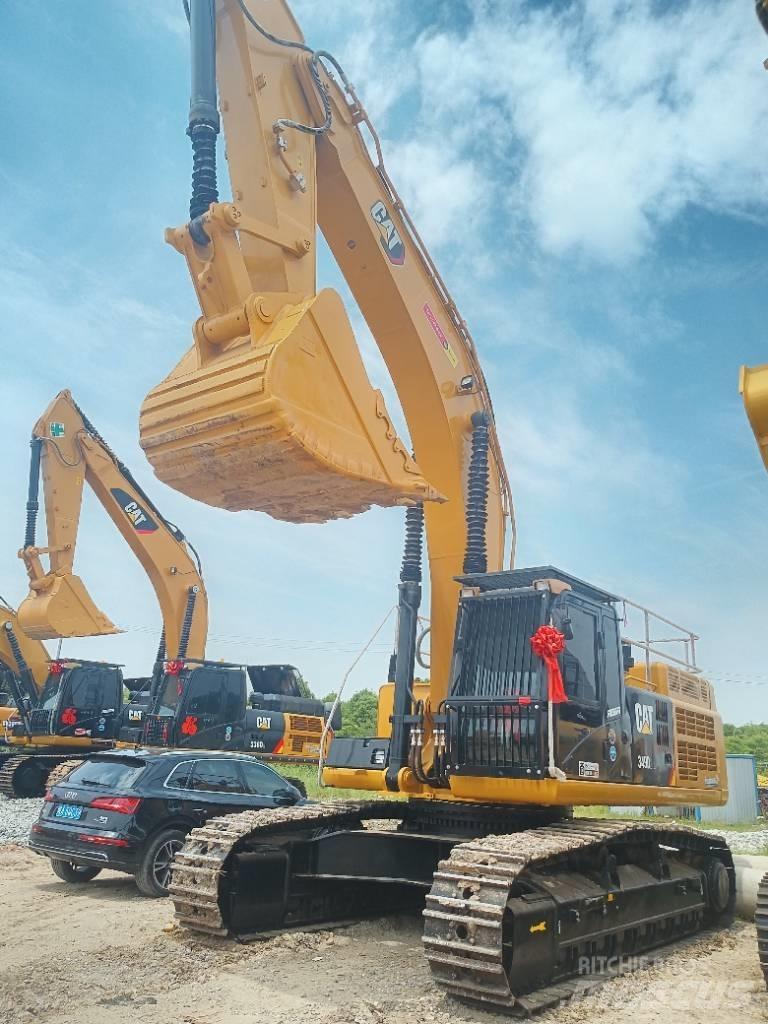 CAT 349D2L Vikšriniai ekskavatoriai
