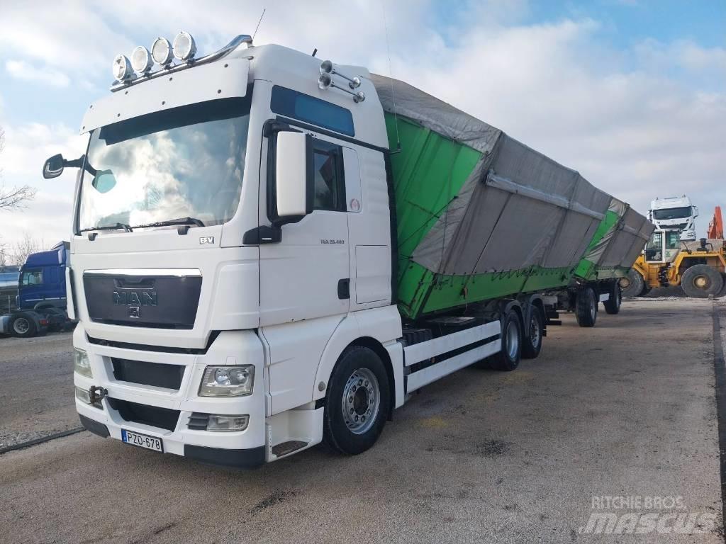 MAN TGX XXL Naudoti vilkikai