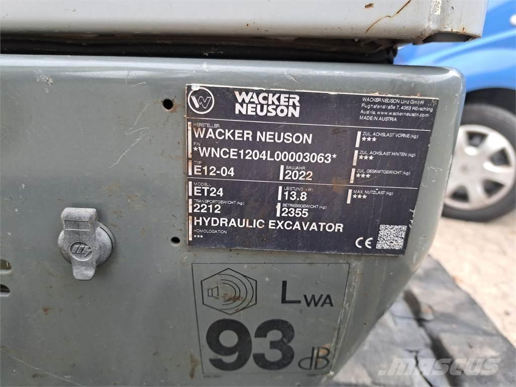 Wacker Neuson ET24 Vikšriniai ekskavatoriai