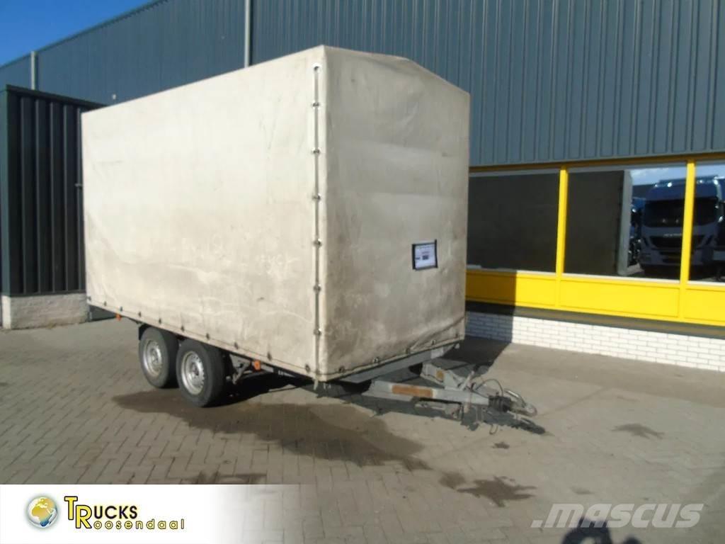 Hapert 2 AXLE Priekabos su tentu