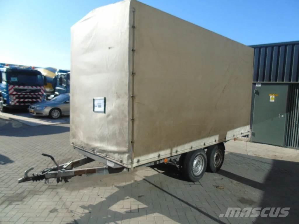 Hapert 2 AXLE Priekabos su tentu