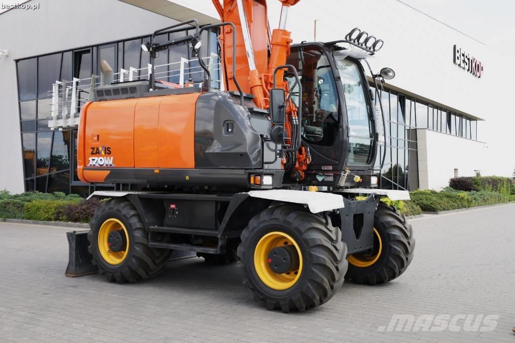Hitachi ZX 170 W-6 Ratiniai ekskavatoriai