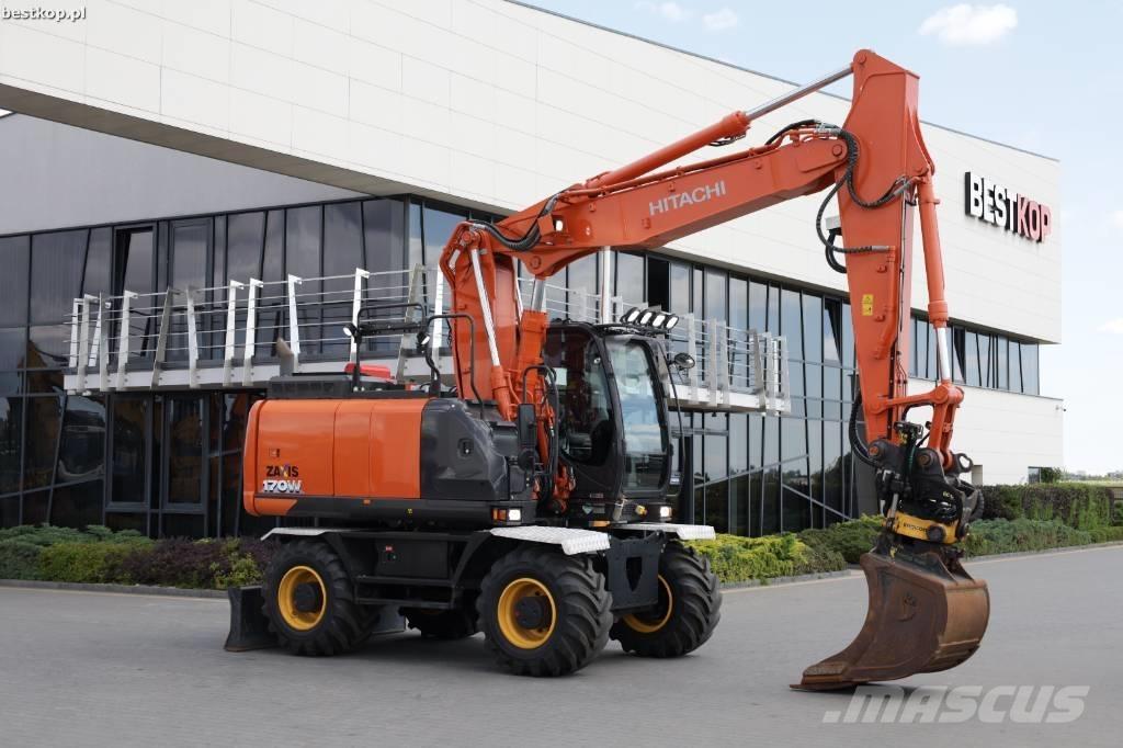 Hitachi ZX 170 W-6 Ratiniai ekskavatoriai