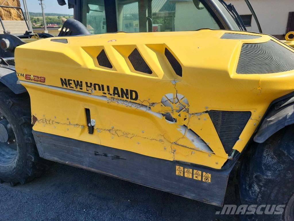 New Holland TH 6.28 Teleskopiniai krautuvai žemės ūkiui