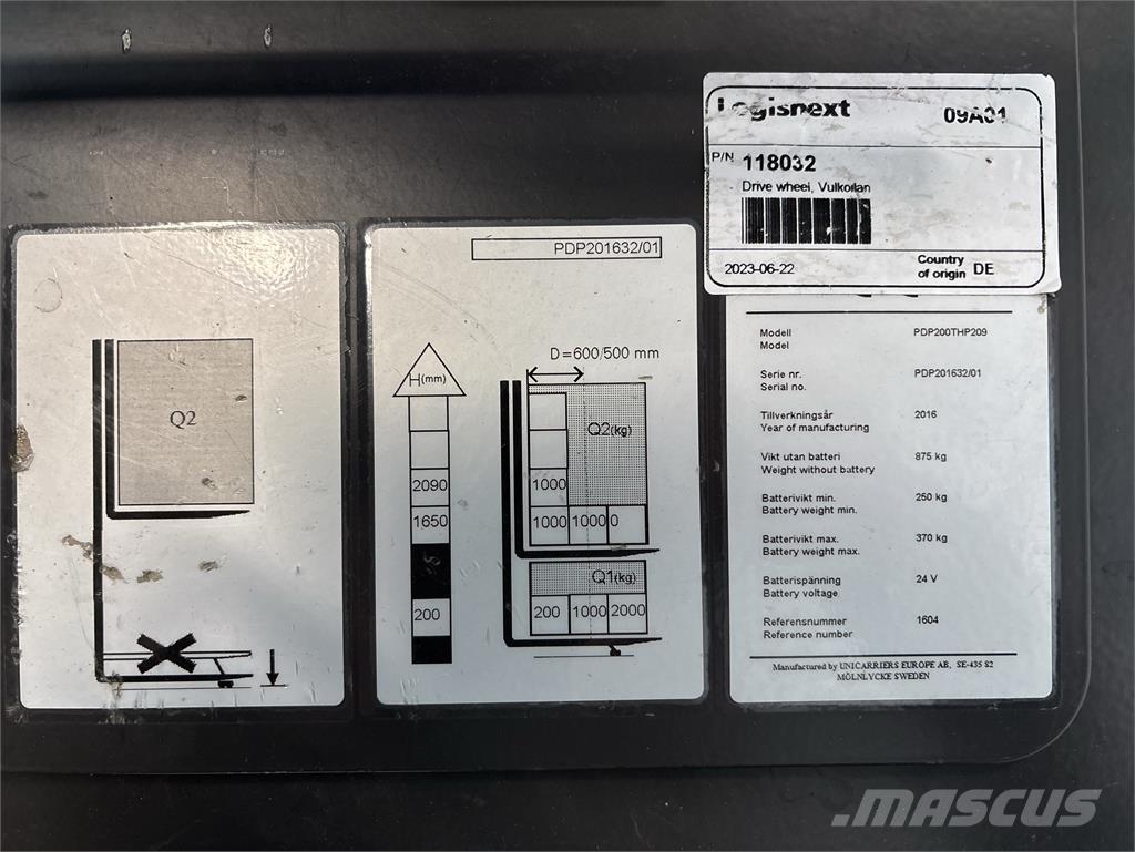Atlet PDP200 Savaeigiai rietuvai