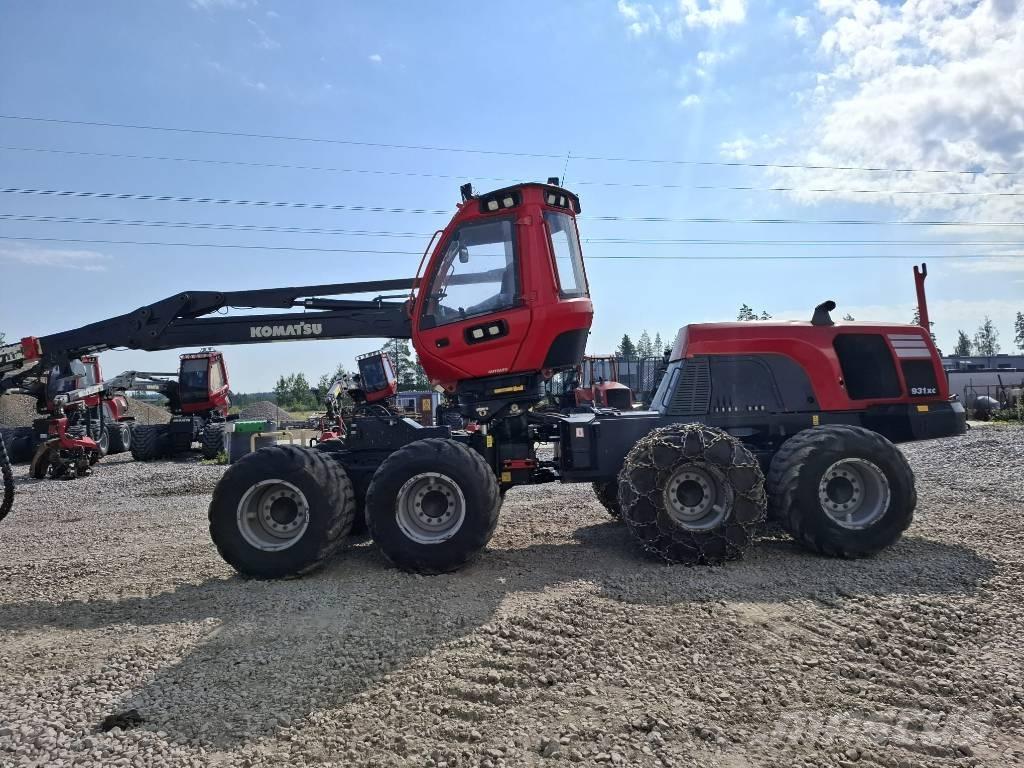 Komatsu 931 XC Miško technika (Harvesteriai)