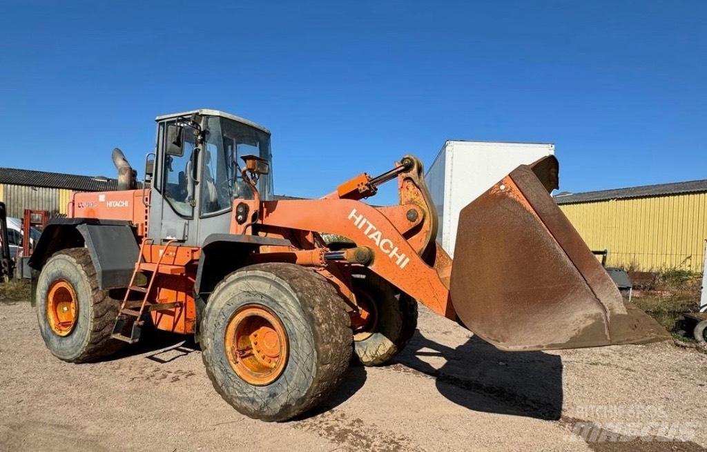 Hitachi LX 210 E Naudoti ratiniai krautuvai