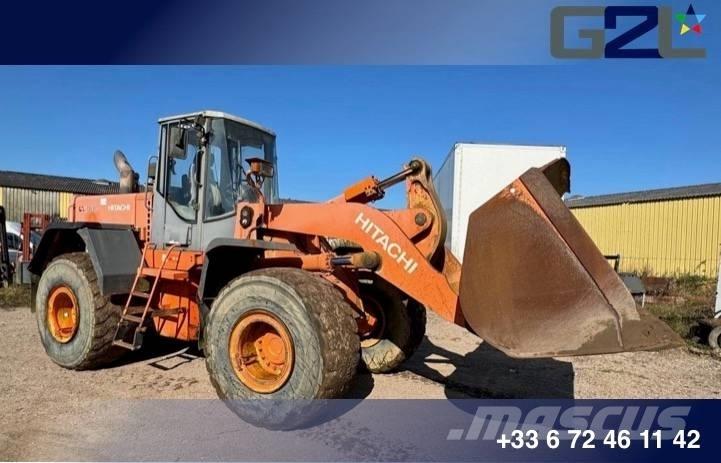 Hitachi LX 210 E Naudoti ratiniai krautuvai