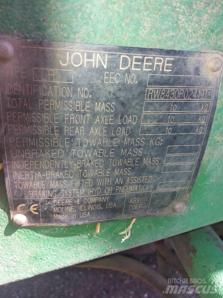 John Deere 8430 Traktoriai