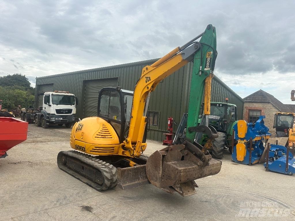 JCB 8060 Mini ekskavatoriai < 7 t