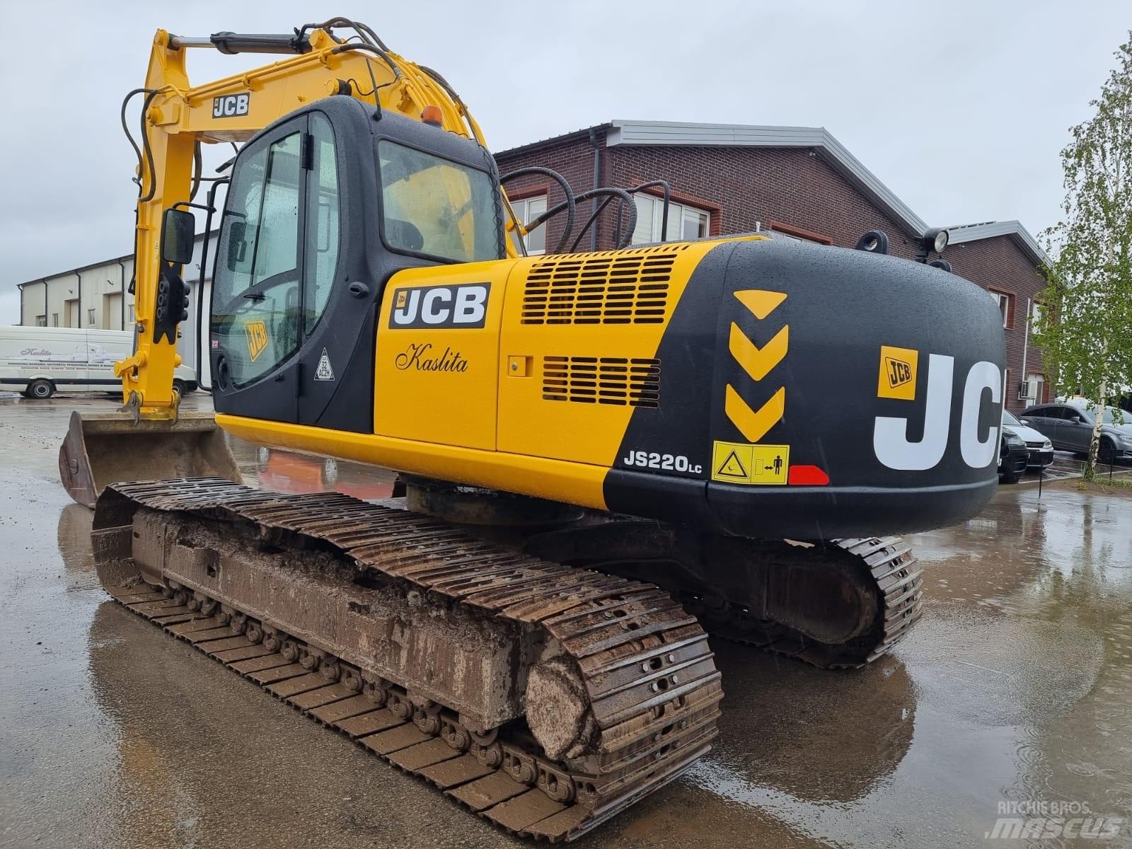 JCB JS 220 LC Vikšriniai ekskavatoriai