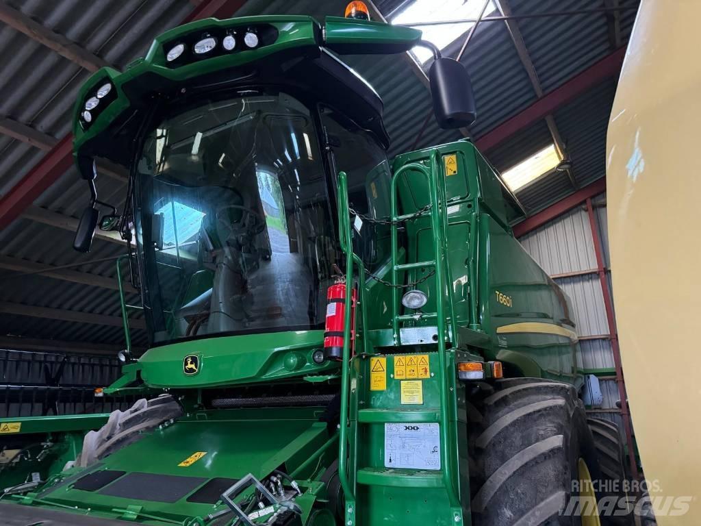 John Deere T 660i Derliaus nuėmimo kombainai