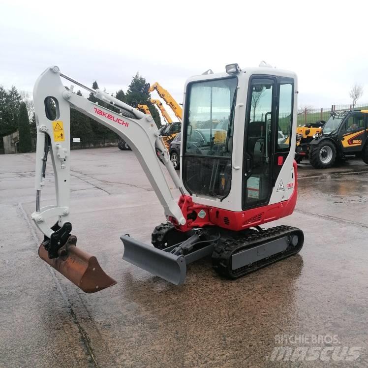 Takeuchi TB216 Mini ekskavatoriai < 7 t