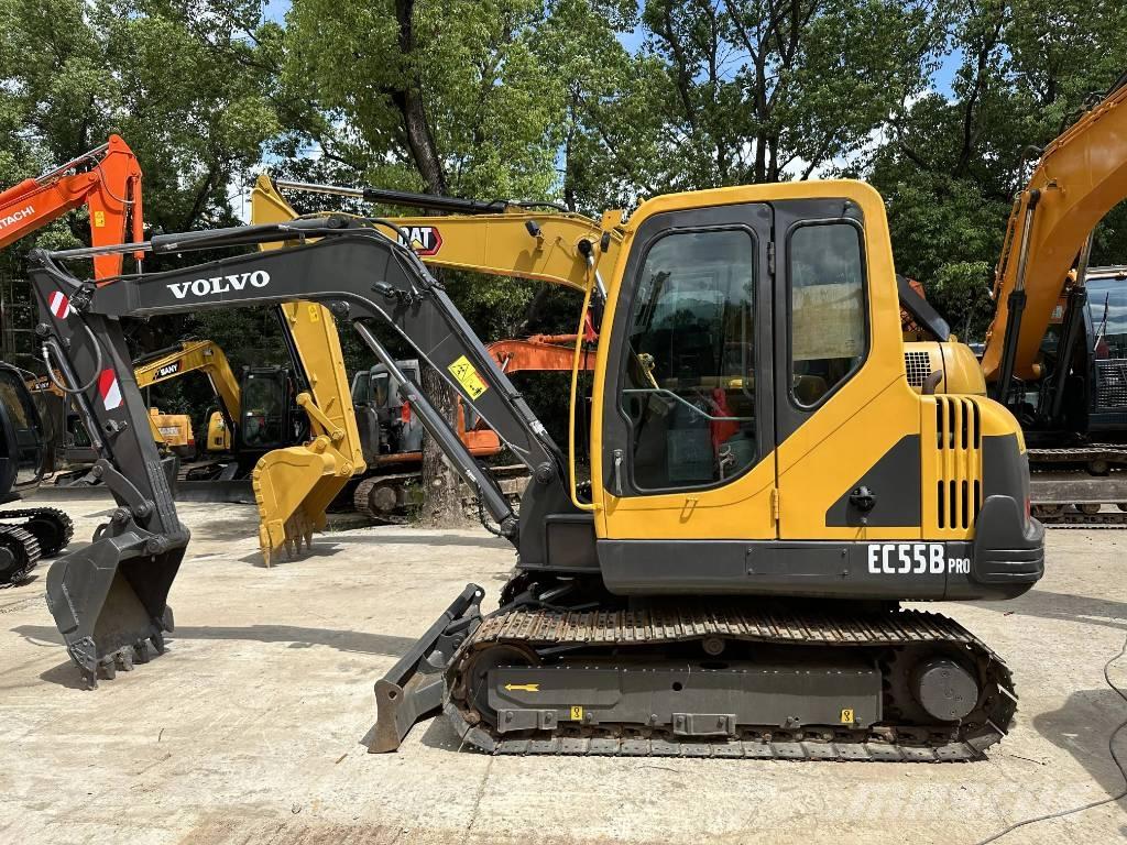 Volvo EC55B Mini ekskavatoriai < 7 t