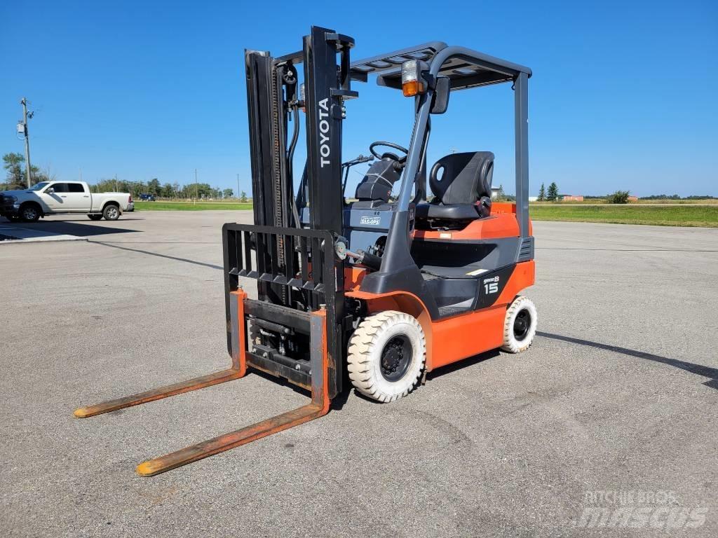 Toyota 8FB15 Elektriniai šakiniai krautuvai