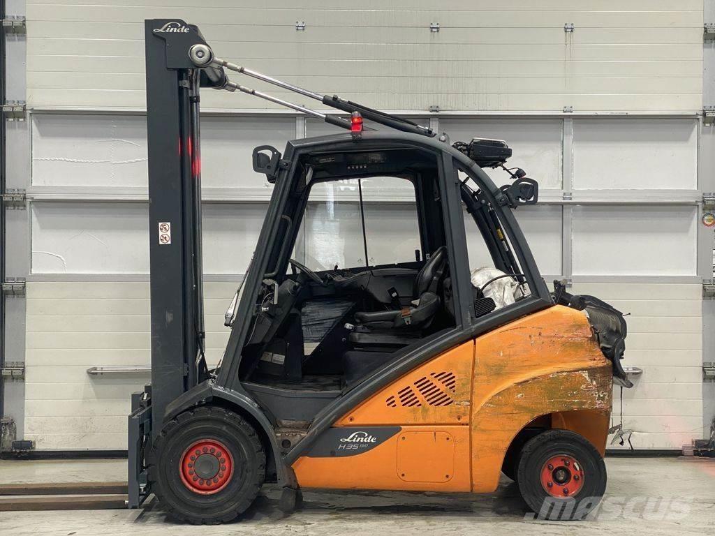 Linde H35T-02 LPG (dujiniai) krautuvai
