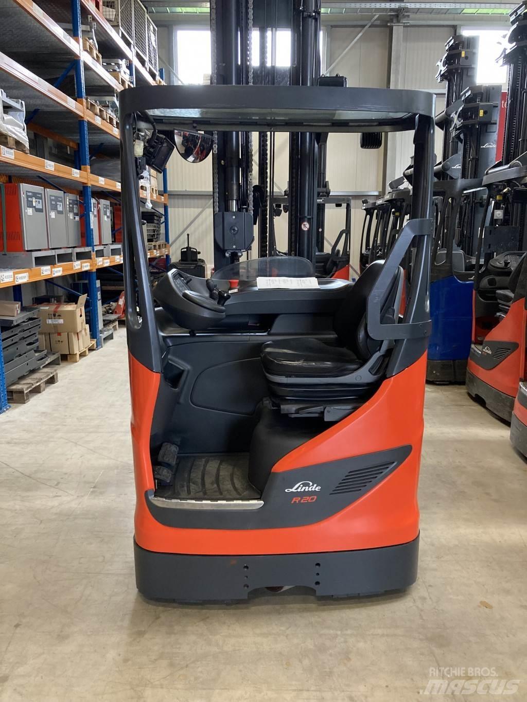 Linde R20HD Šakiniai krautuvai su prailgintu keltuvu