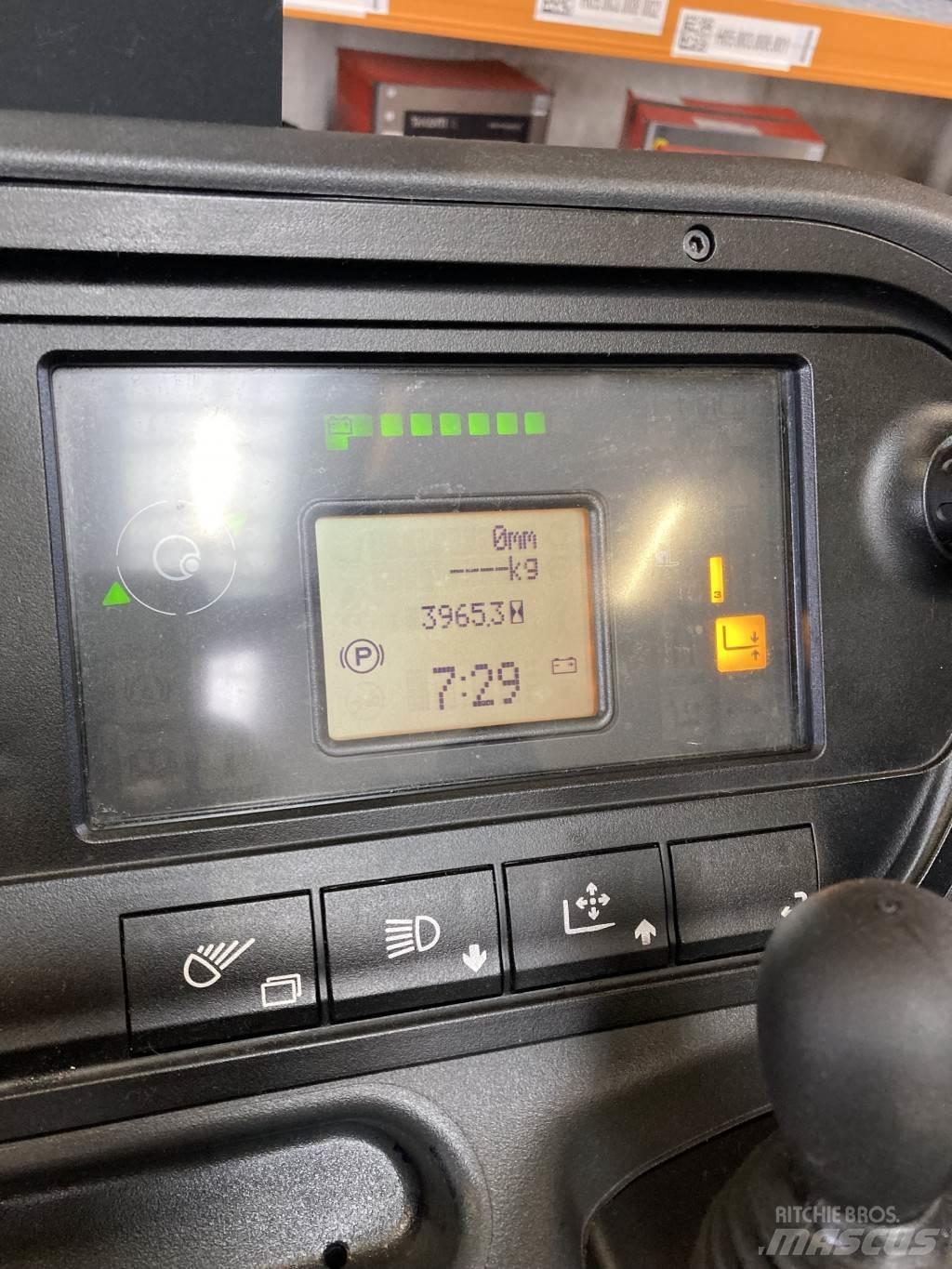 Linde R20HD Šakiniai krautuvai su prailgintu keltuvu