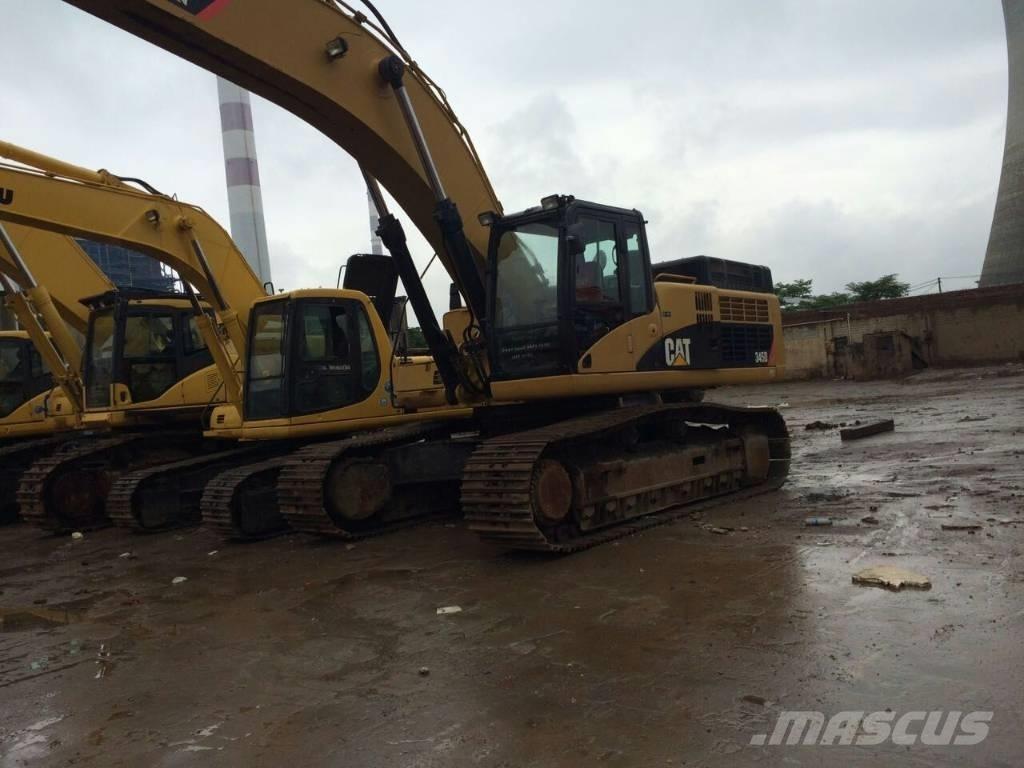 CAT 345 D L Vikšriniai ekskavatoriai