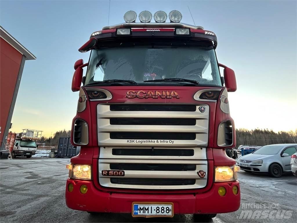 Scania R 500 Savivarčių priekabų vilkikai