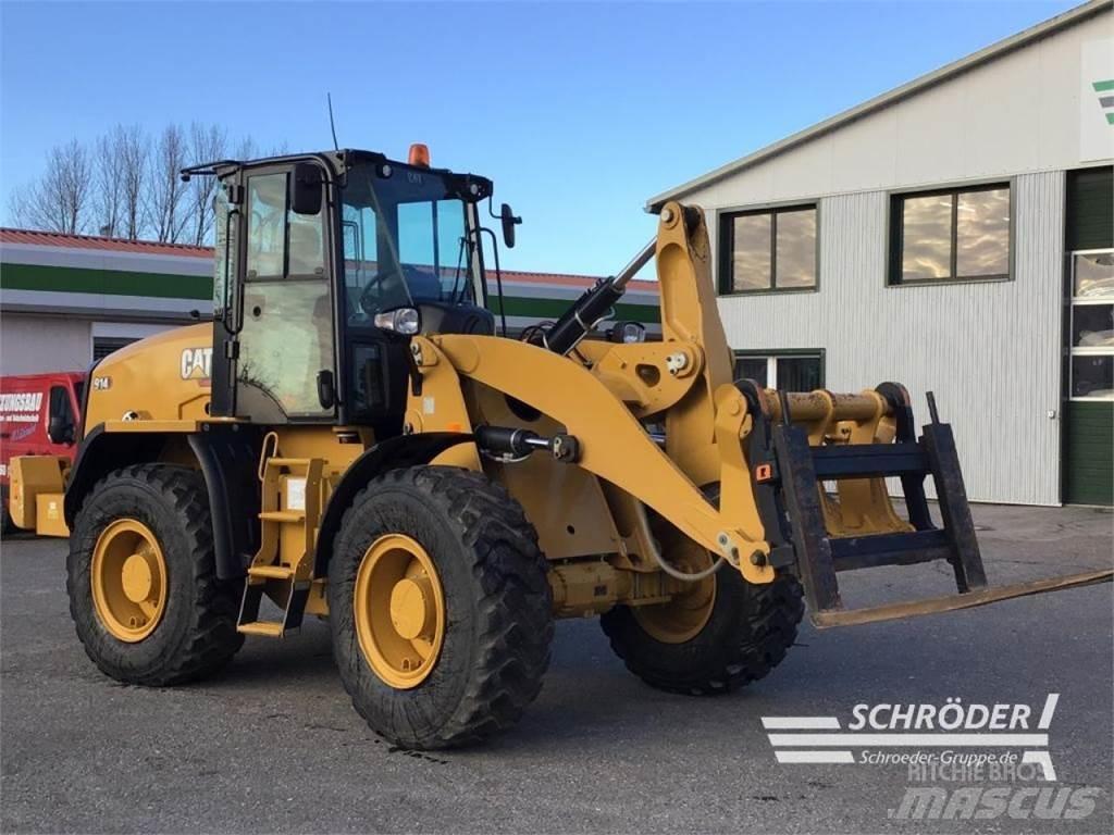CAT 914 M Naudoti ratiniai krautuvai